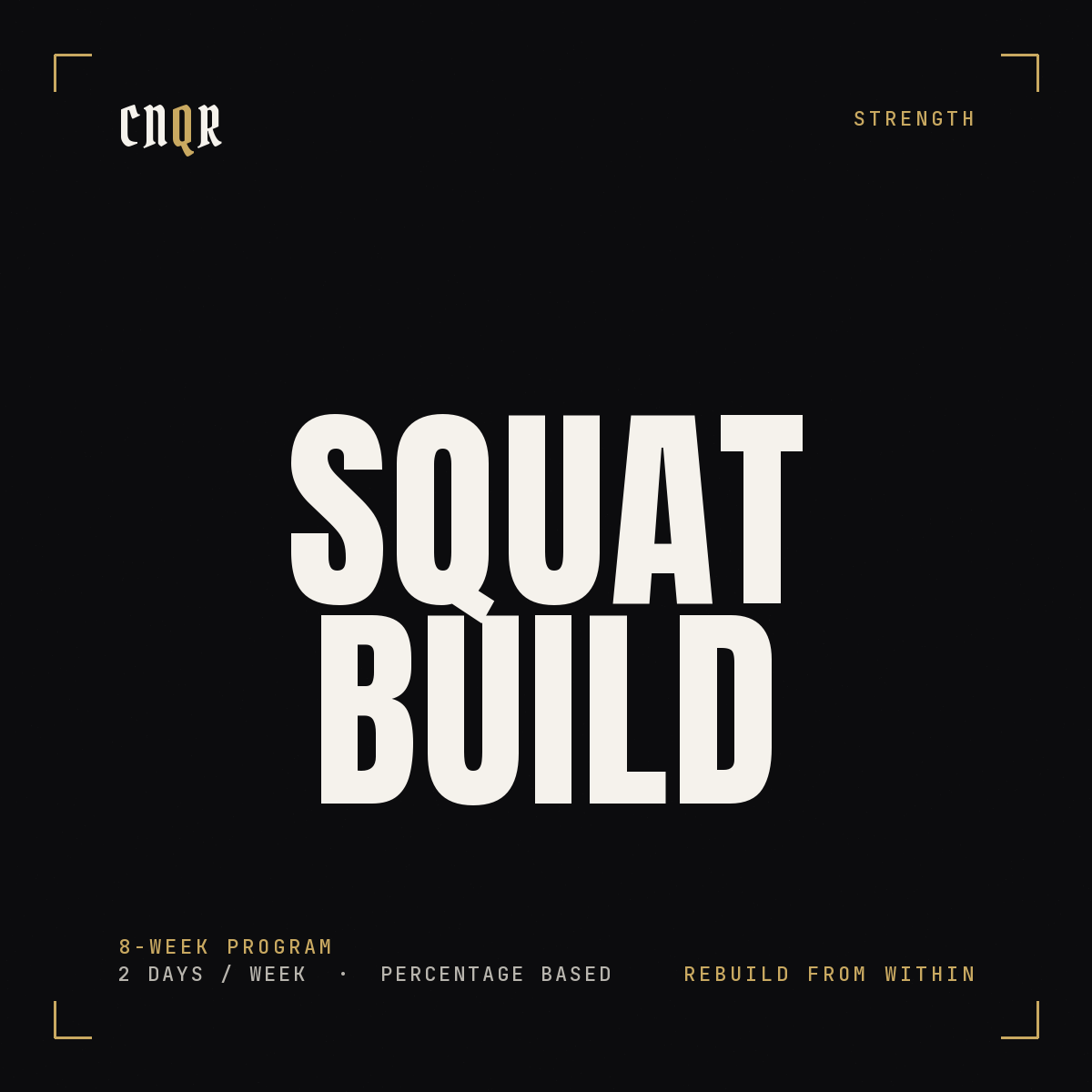 8-Week Squat Build program cover